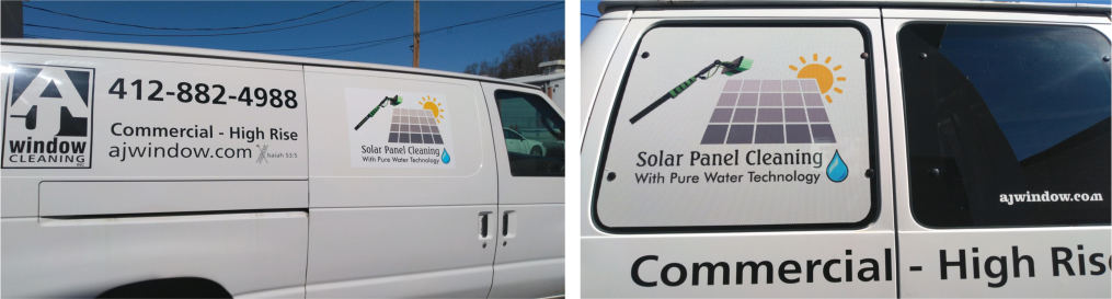 Pittsburgh solar panel cleaning service pure water