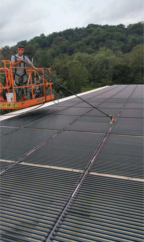 Solar Cleaning Panel Services Pittsburgh 1